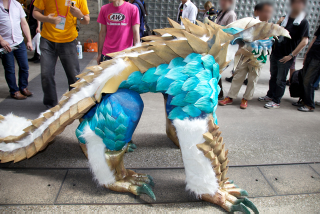 Illustration for article titled From Creepy to Cute, Cosplay at Wonder Festival